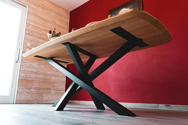 Table «Mikado» frêne
